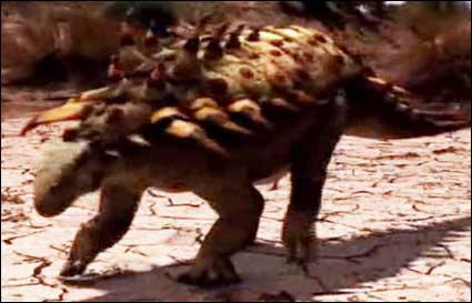 Гастония - панцирный динозавр