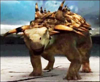 Гастония - панцирный динозавр